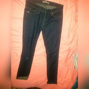 Fossil Demin blue jeans, size 27W 32L
